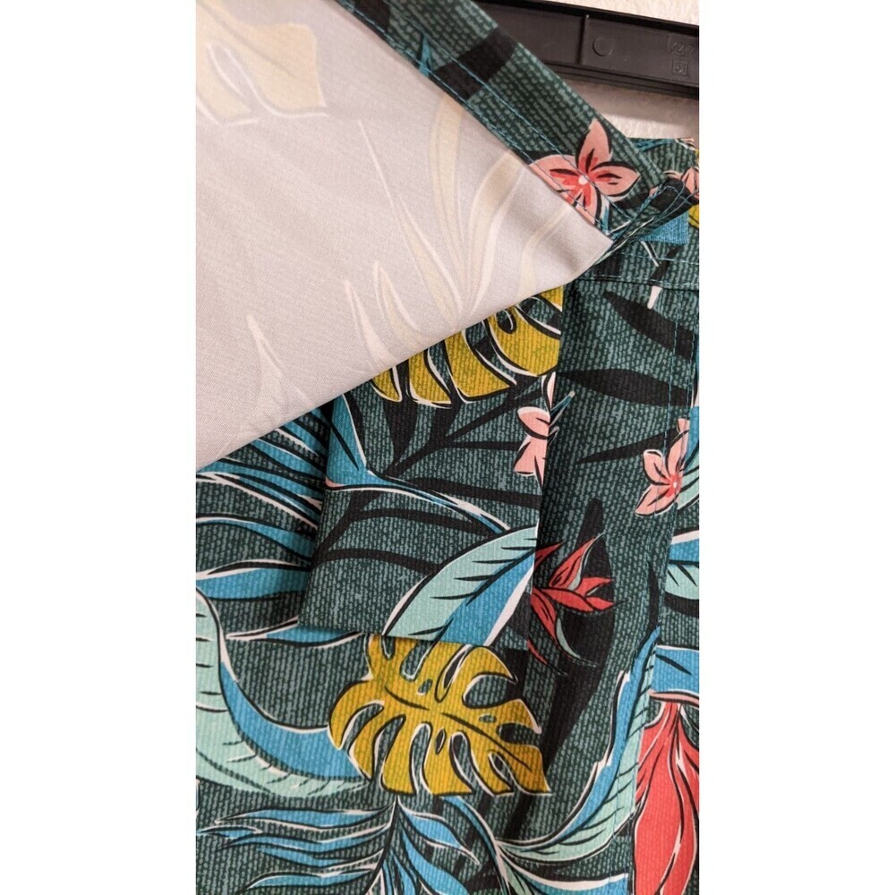 NEW~Women's RIP SKIRT Floral Hawaiian Print Adjustable Waist Wrap Skirt Size XL - Picture 3 of 6